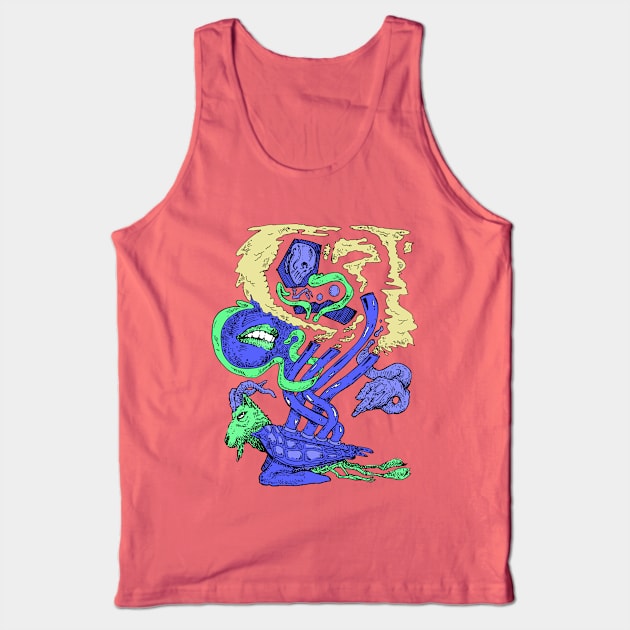 the inner machinations of my mind are an enigma Tank Top by thegunnarman